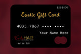 Exotic Gift Card